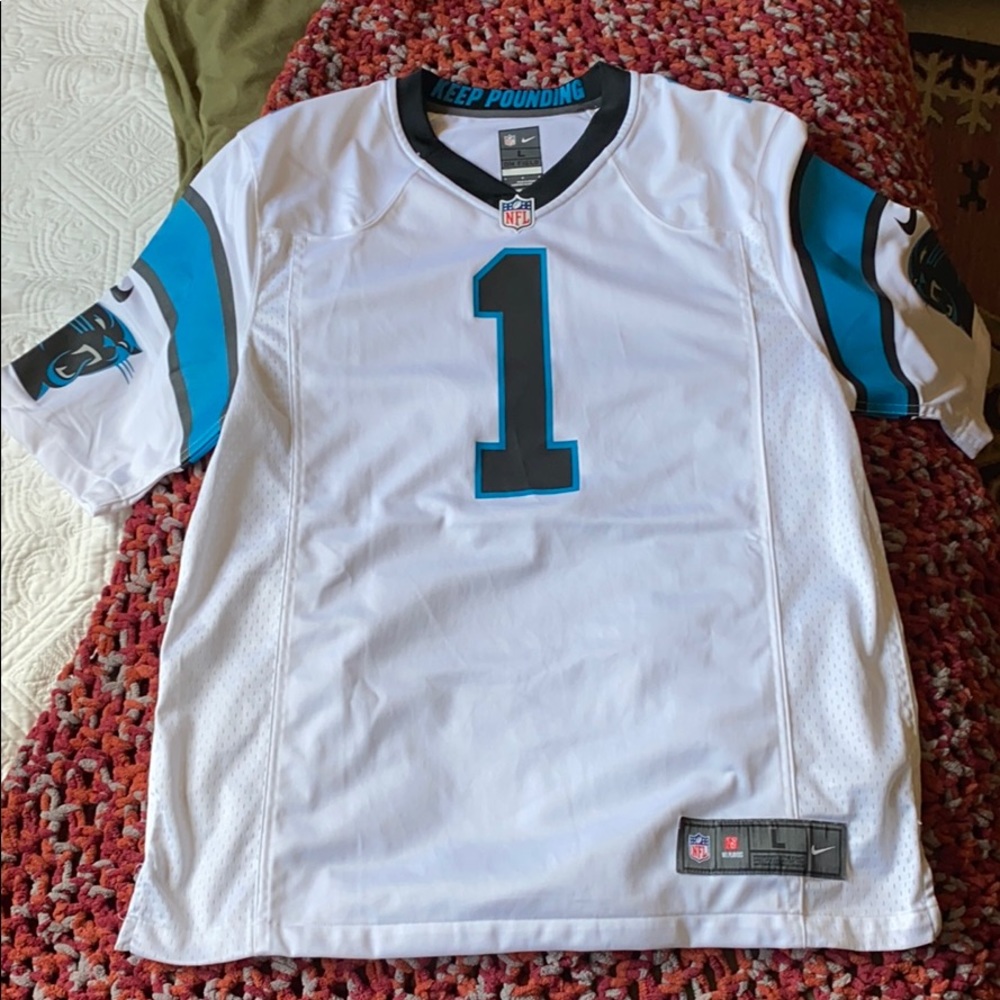 Cam newton panthers NFL jersey